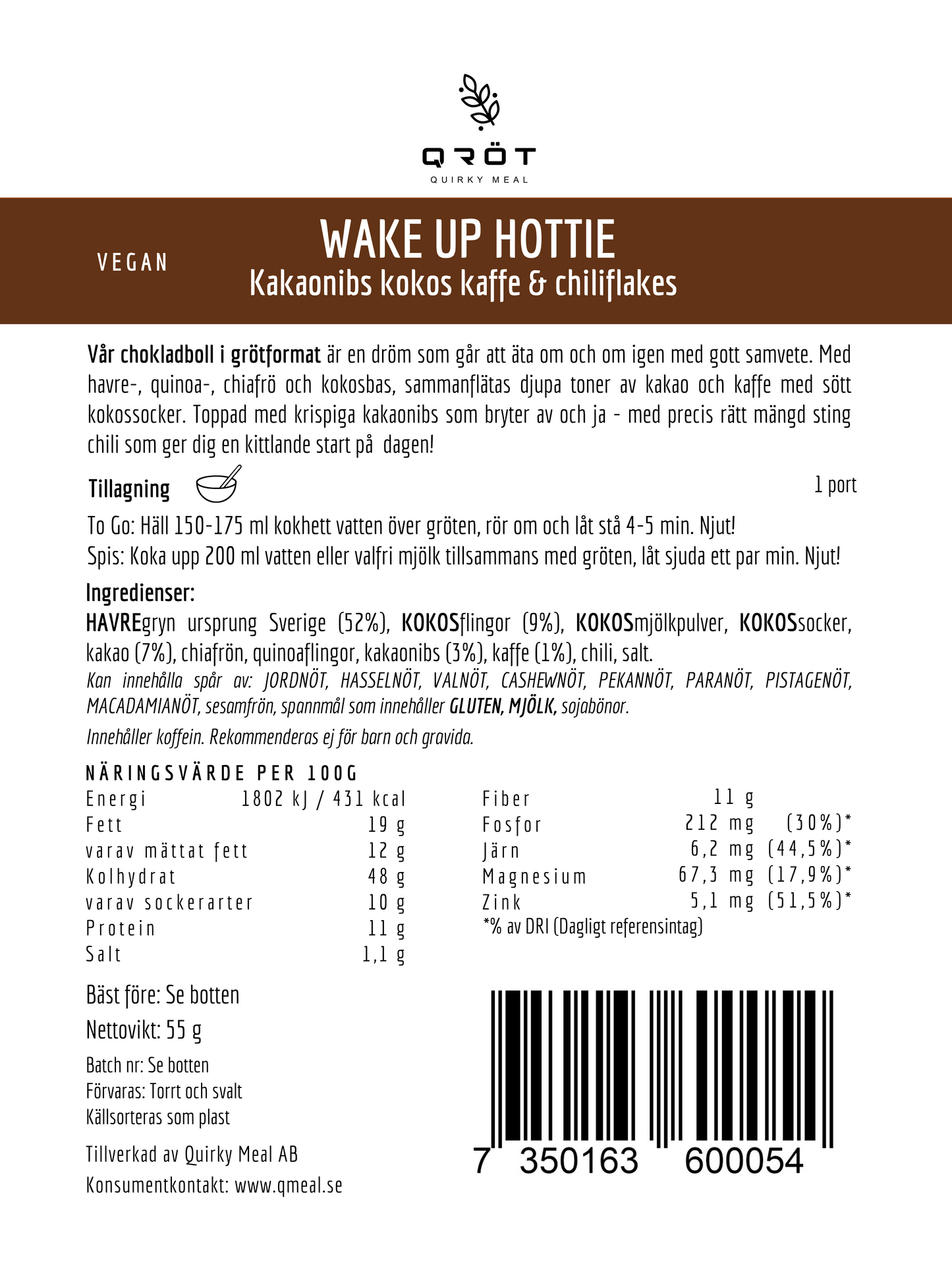 VEGAN Prova-på-paket 3 x 1